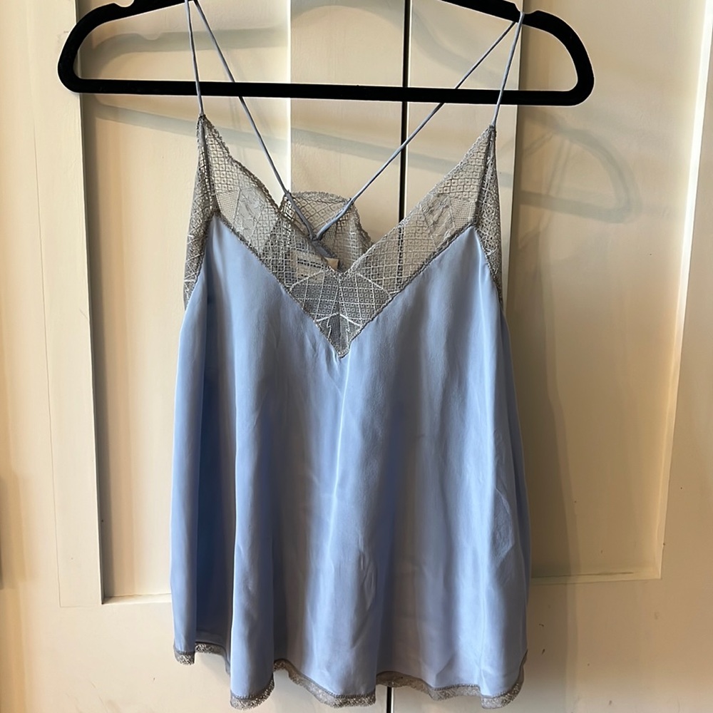 Zaldivar & Voltaire silk blouse